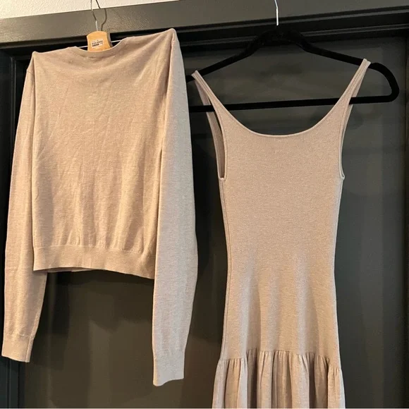 Helsa Maddison Maxi Knit Dress and Shelby Cardigan Size Small - Picture 11 of 11